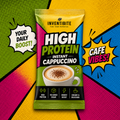 Instant high protein cappucino sachets