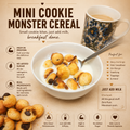 Mini cookie monster cereal