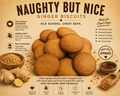 Old school ginger biscuits